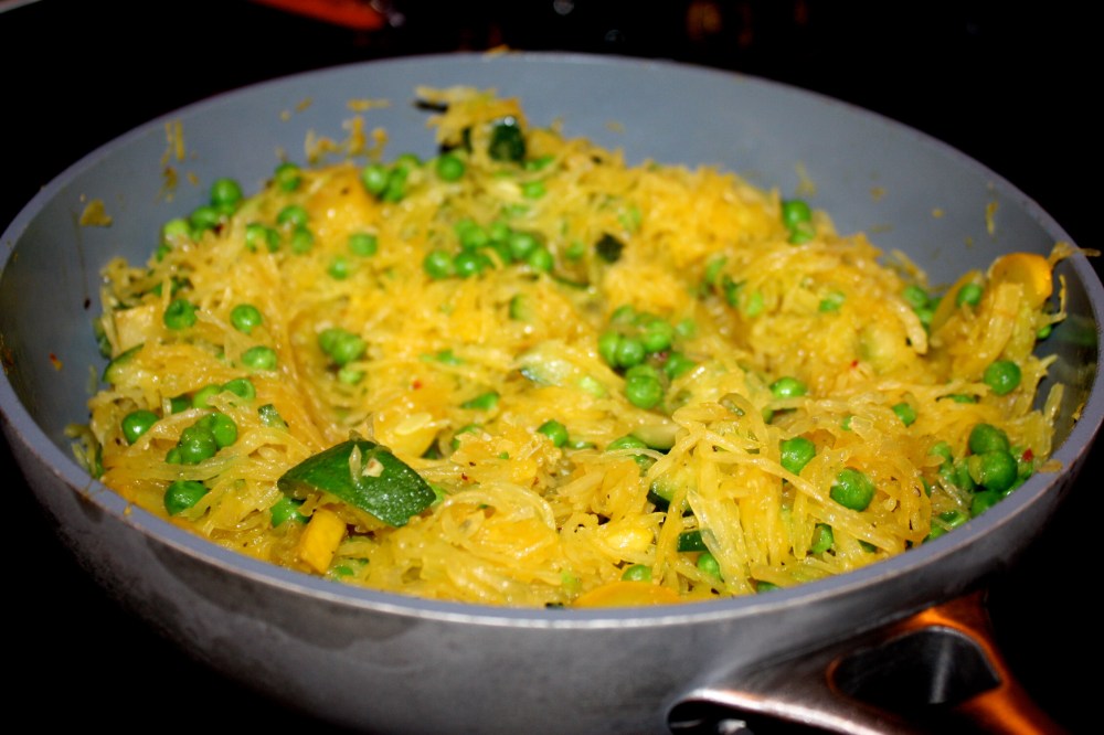 add peas! lots of delicious peas.