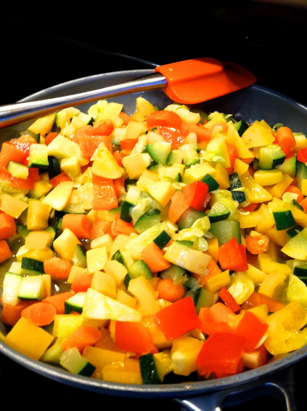 fuel sweat grow - sautéd veggies