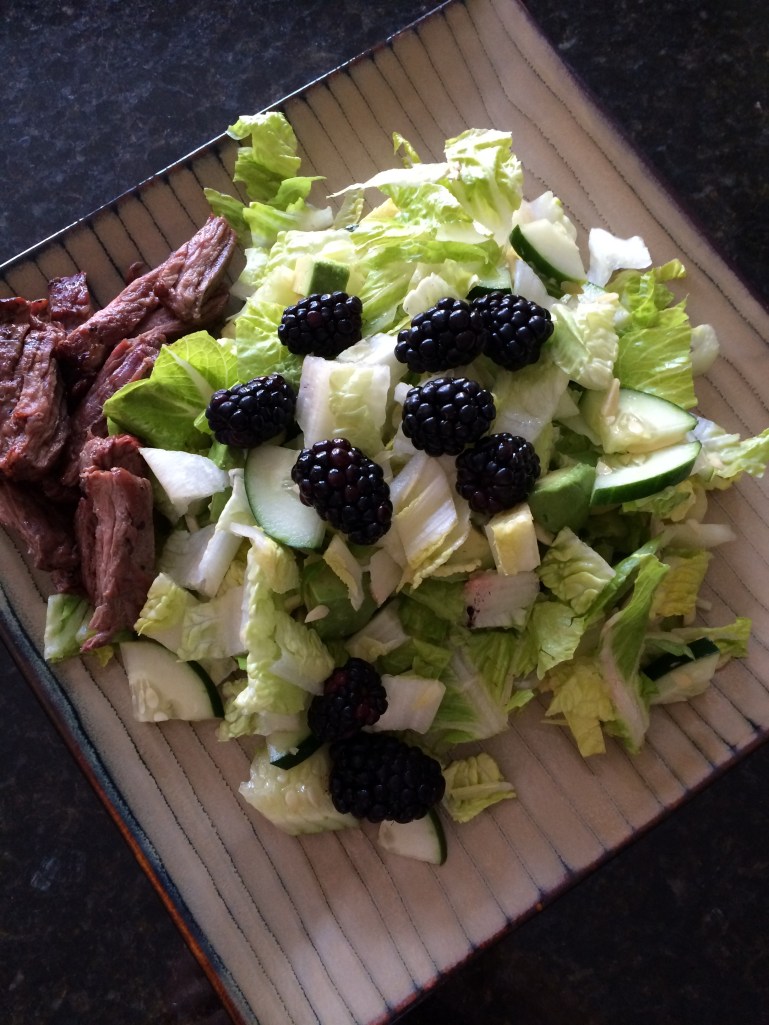 fuel sweat grow: tom tom spring salad