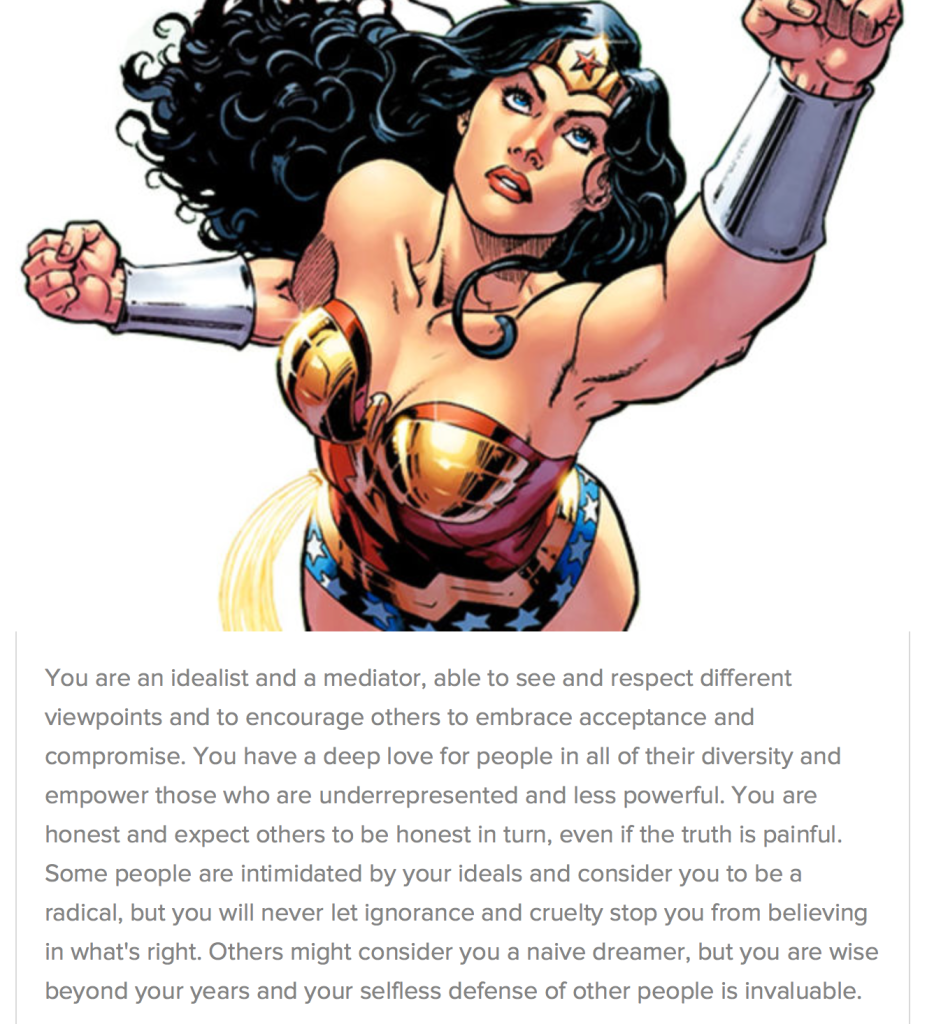 fuel sweat grow: Wonder Woman